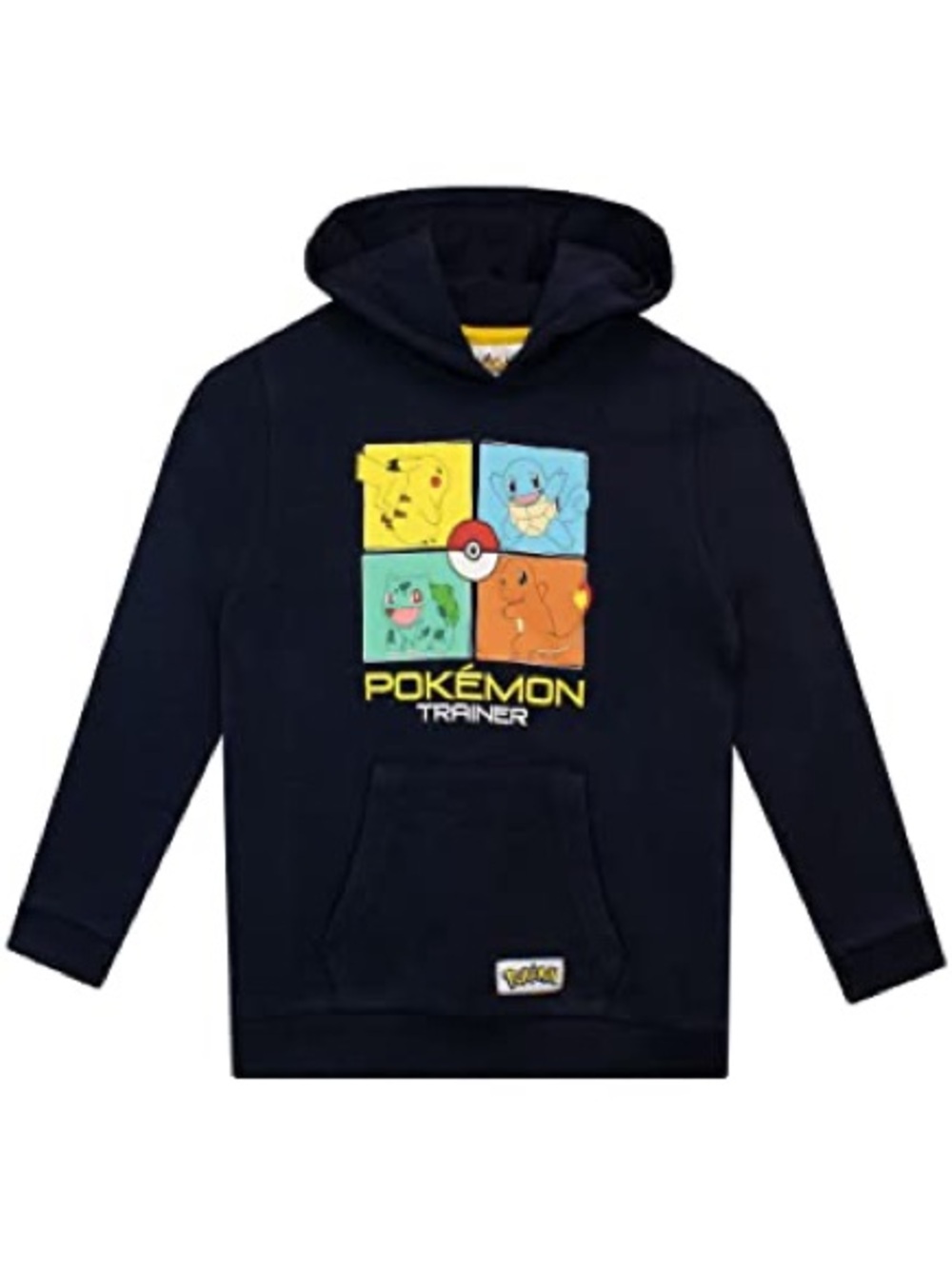 Kids' Pokemon Trainer Navy Blue Pullover Hoodie